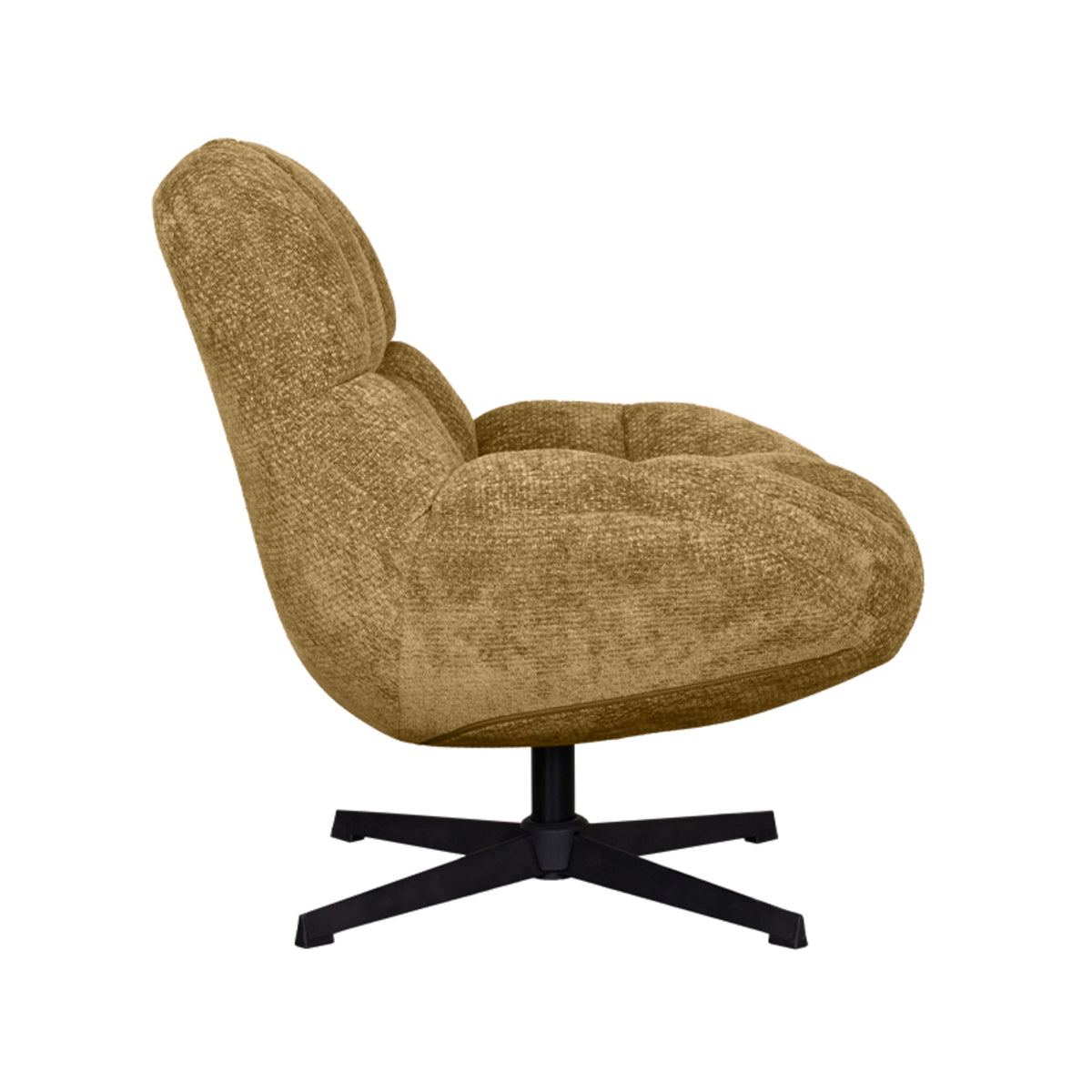 LABEL51 Fauteuils Huxley - Mustard - Chenille - One Size