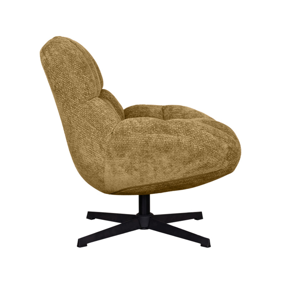 LABEL51 Fauteuils Huxley - Mustard - Chenille - One Size