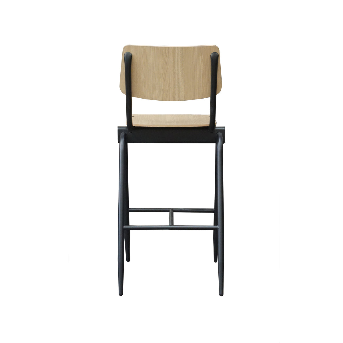 LABEL51 Barkrukken Solid - Naturel - Hout - Hoog