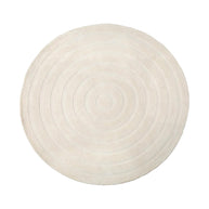 LABEL51 Vloerkleden Agra - Ivoor - Polyester - 150x150 cm - Rond