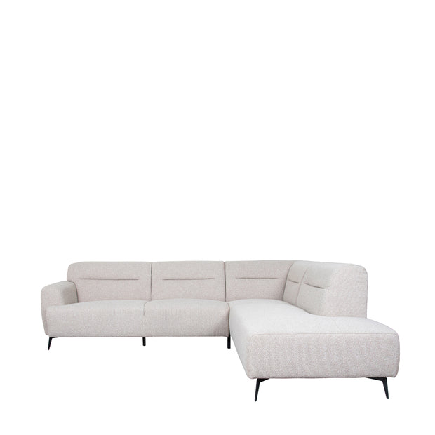LABEL51 Hoekbanken Bolzano - Naturel - Boucle - Hoekbank Rechts
