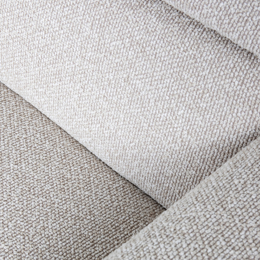 LABEL51 Hoekbanken Bolzano - Naturel - Boucle - Hoekbank Rechts