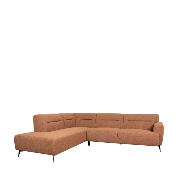 LABEL51 Hoekbanken Bolzano - Coral - Boucle - Hoekbank Links