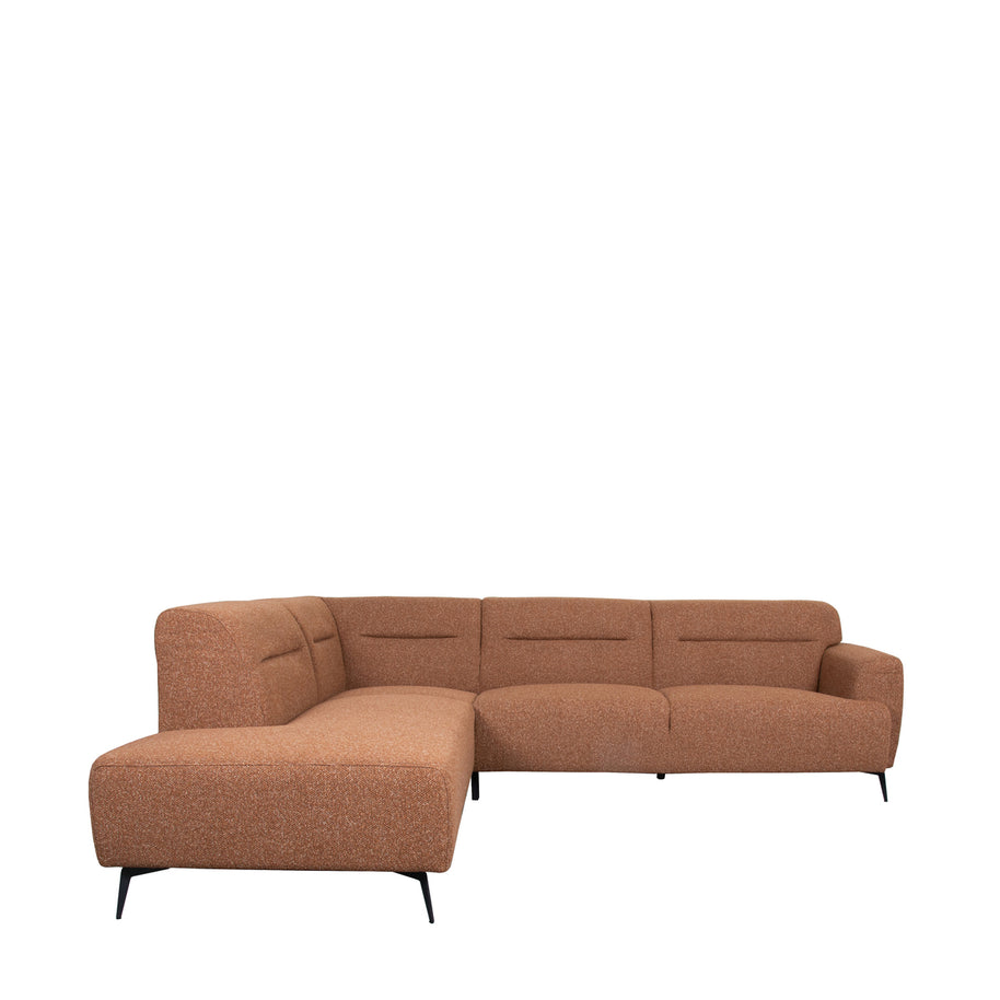 LABEL51 Hoekbanken Bolzano - Coral - Boucle - Hoekbank Links