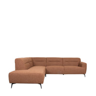 LABEL51 Hoekbanken Bolzano - Coral - Boucle - Hoekbank Links