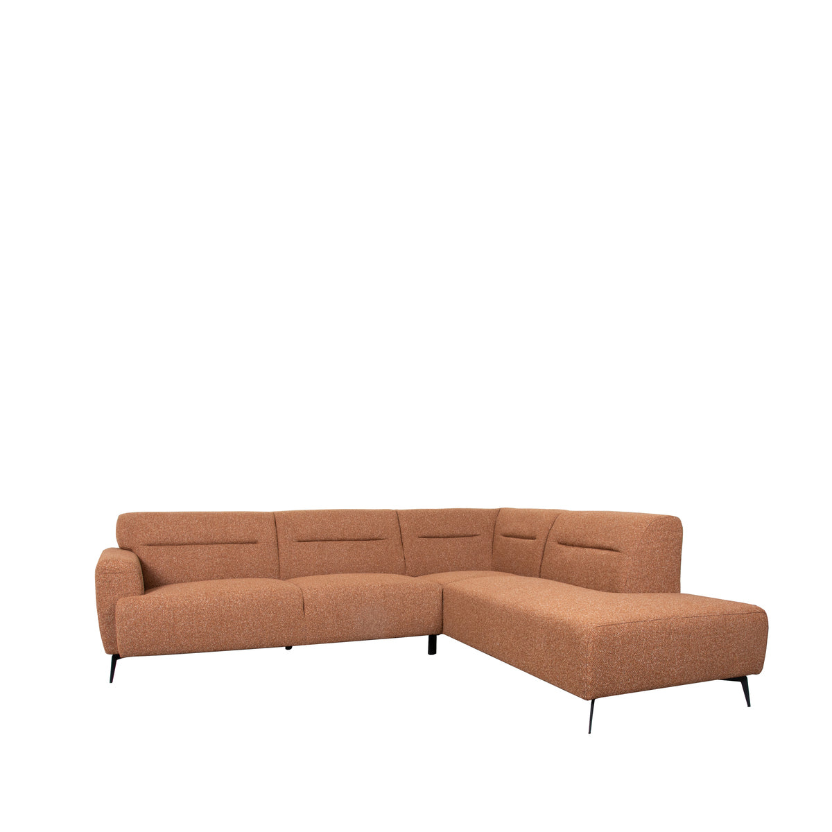 LABEL51 Hoekbanken Bolzano - Coral - Boucle - Hoekbank Rechts