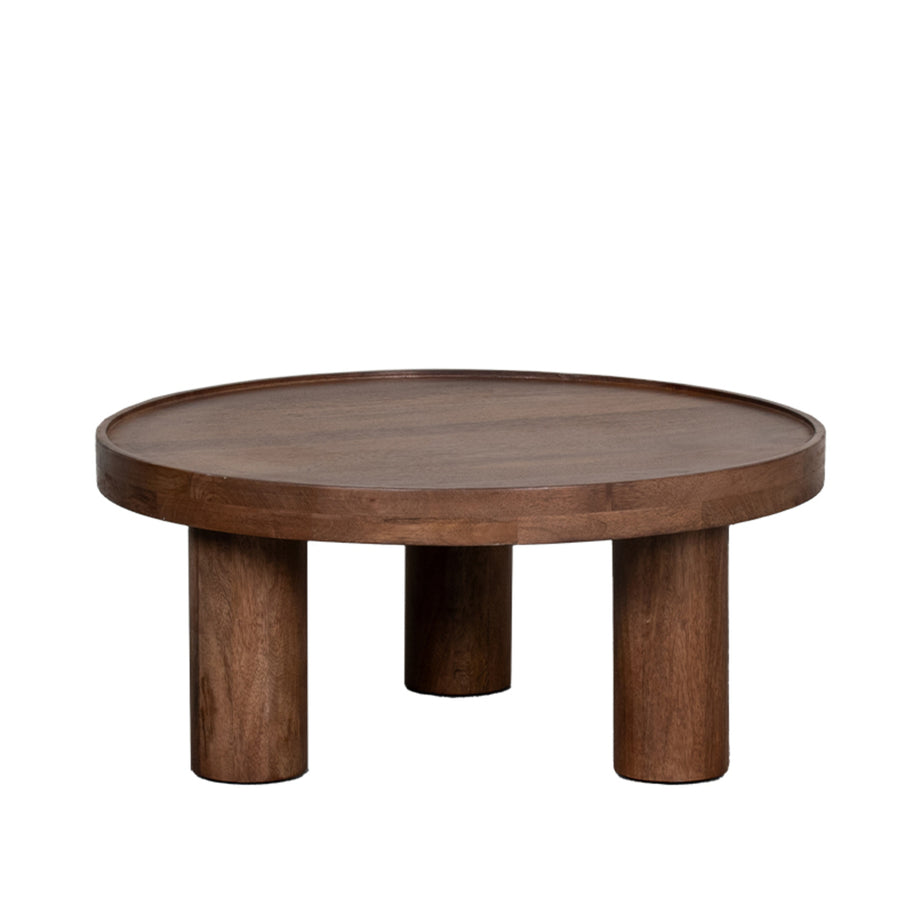 LABEL51 Salontafels Elly - Nature Smooth - Mangohout - 70 cm