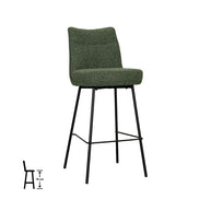 LABEL51 Barkrukken Lennon - Forest - Royal Boucle - Hoog