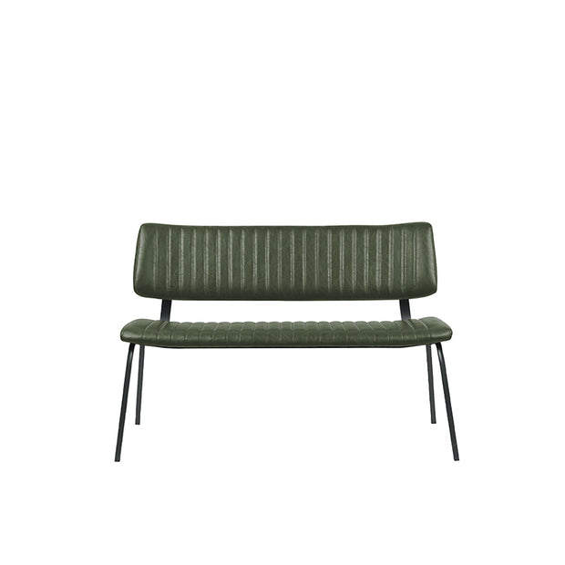 LABEL51 Eetkamerbanken Gusto - Hunter - Kunstleder - 120 cm