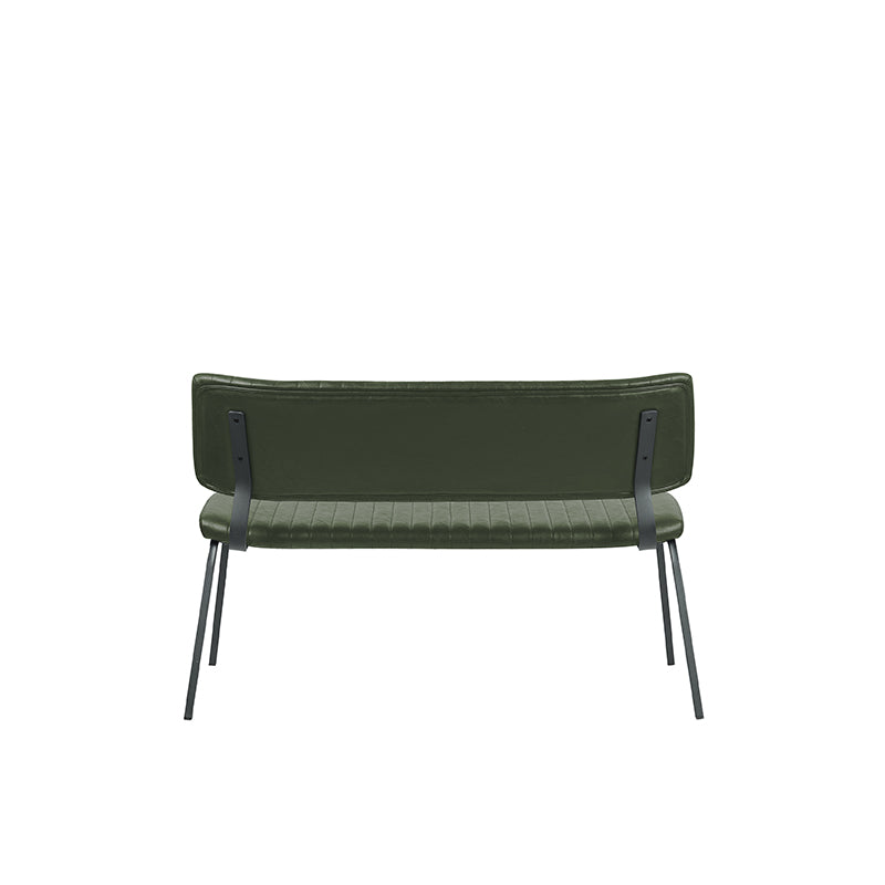 LABEL51 Eetkamerbanken Gusto - Hunter - Kunstleder - 120 cm
