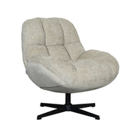 LABEL51 Fauteuils Huxley - Mushroom - Chenille - One Size