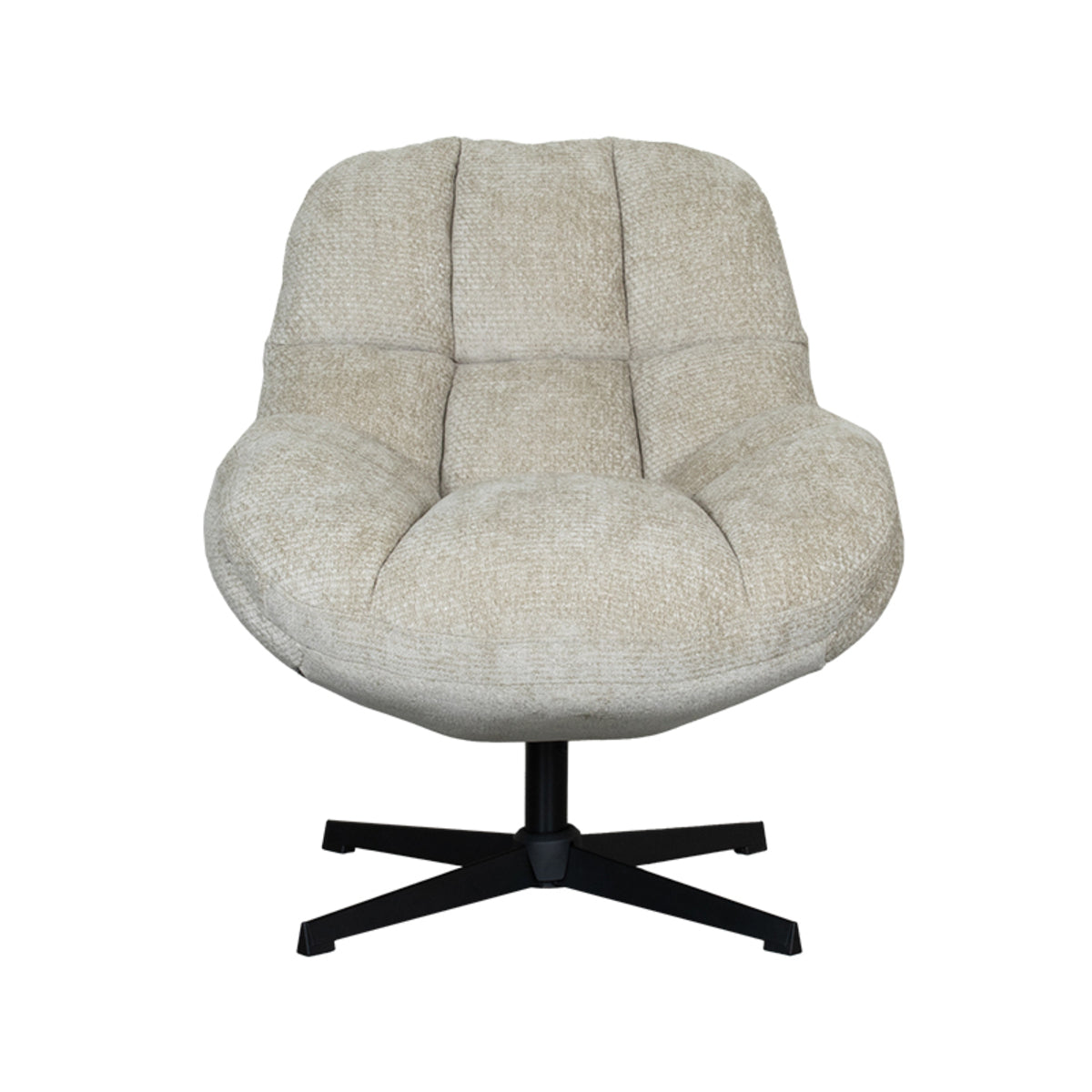 LABEL51 Fauteuils Huxley - Mushroom - Chenille - One Size