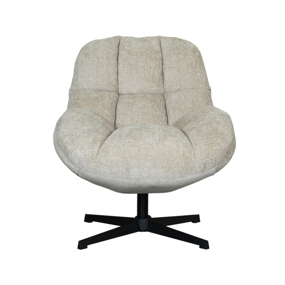 LABEL51 Fauteuils Huxley - Mushroom - Chenille - One Size