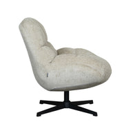 LABEL51 Fauteuils Huxley - Mushroom - Chenille - One Size