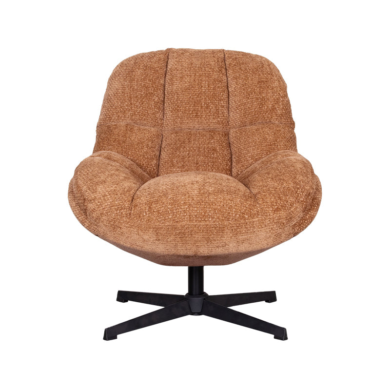 LABEL51 Fauteuils Huxley - Cognac - Chenille - One Size