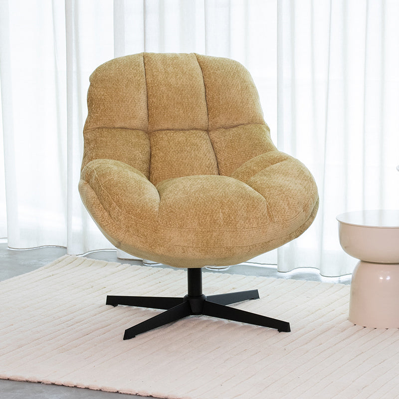 LABEL51 Fauteuils Huxley - Brass - Chenille - One Size