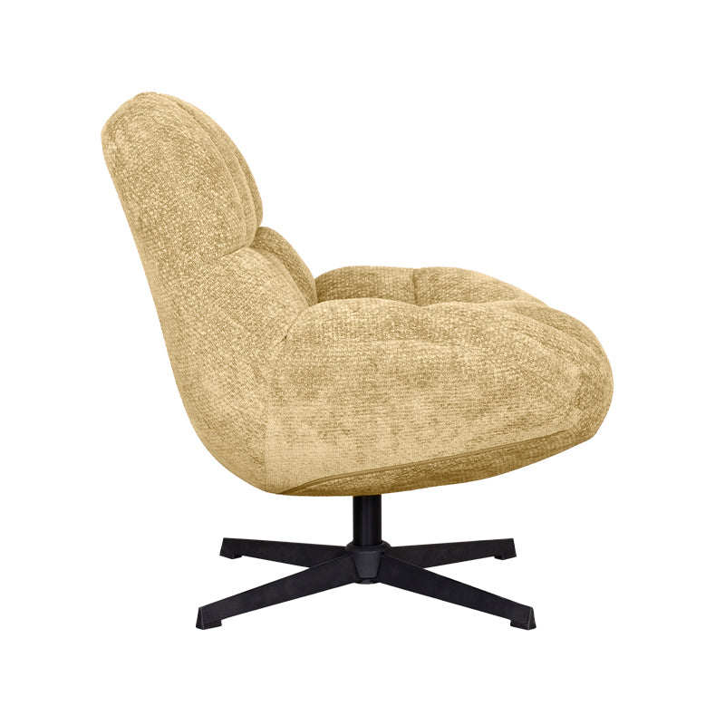 LABEL51 Fauteuils Huxley - Brass - Chenille - One Size