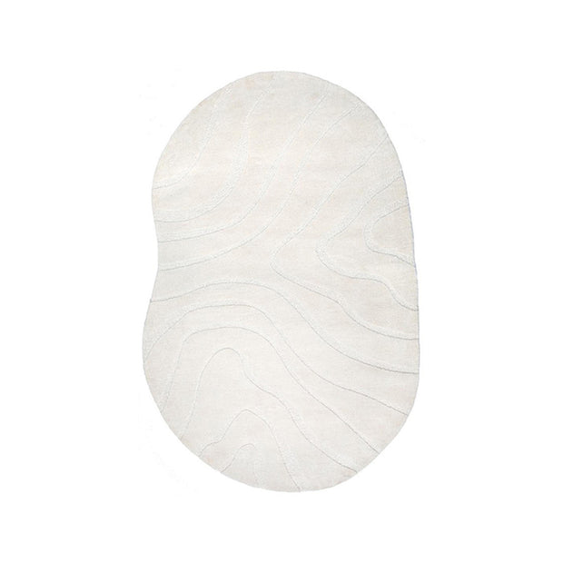 LABEL51 Vloerkleden Goa - Ivoor - Polyester - 200x300 cm - Organisch
