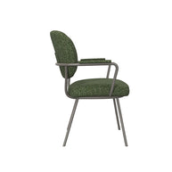 LABEL51 Eetkamerstoelen Lausanne - Forest - Boucle - Forest Metalen Frame