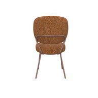 LABEL51 Eetkamerstoelen Singapore - Coral - Boucle - Coral Metalen Frame