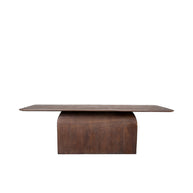 LABEL51 Eetkamertafels Owen - Espresso - Mangohout - 220 cm