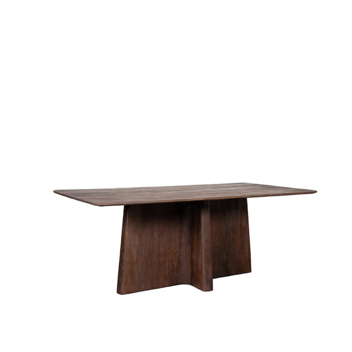 LABEL51 Eetkamertafels Scott - Espresso - Mangohout - 200 cm