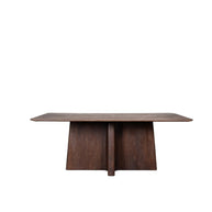 LABEL51 Eetkamertafels Scott - Espresso - Mangohout - 200 cm