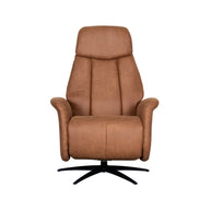 LABEL51 Fauteuils Oslo - Cognac - Kunstleder - 1-Motorig