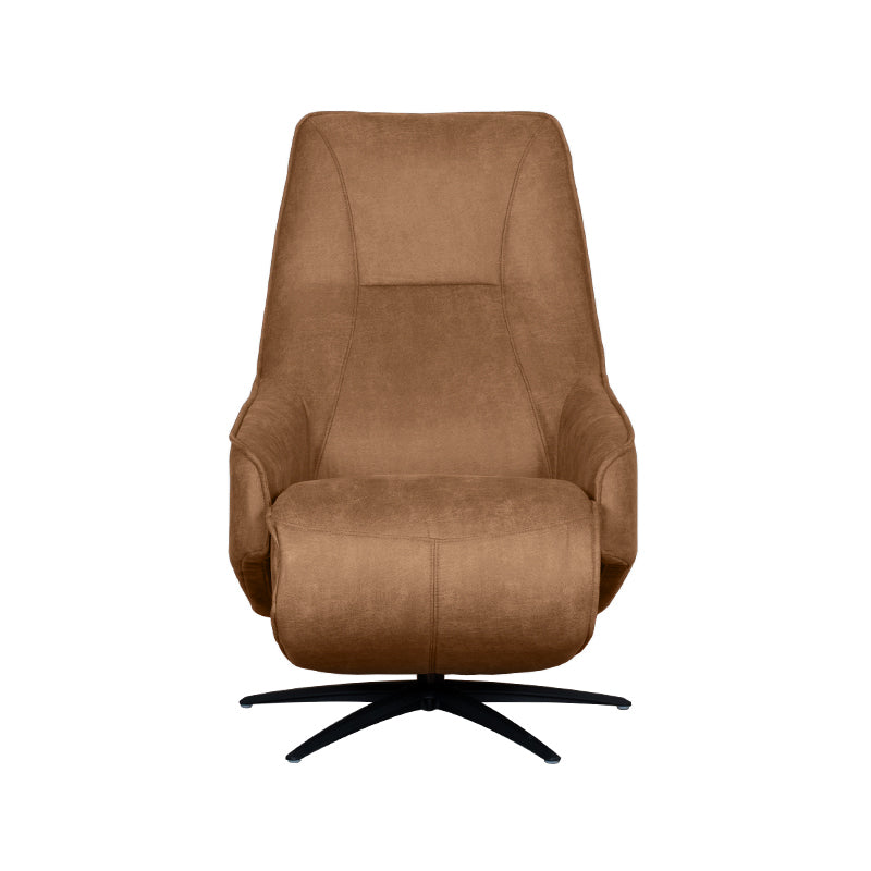 LABEL51 Fauteuils Odense - Cognac - Kunstleder - 2-Motorig