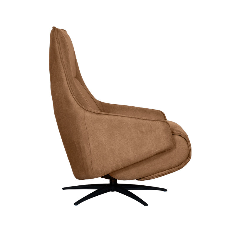 LABEL51 Fauteuils Odense - Cognac - Kunstleder - 2-Motorig