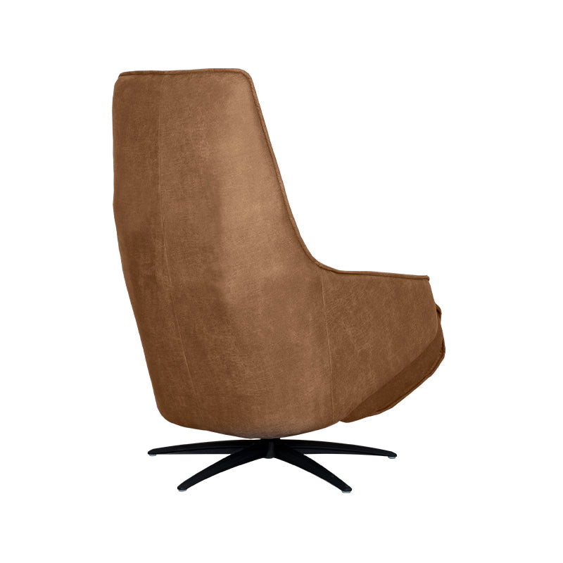 LABEL51 Fauteuils Odense - Cognac - Kunstleder - 2-Motorig