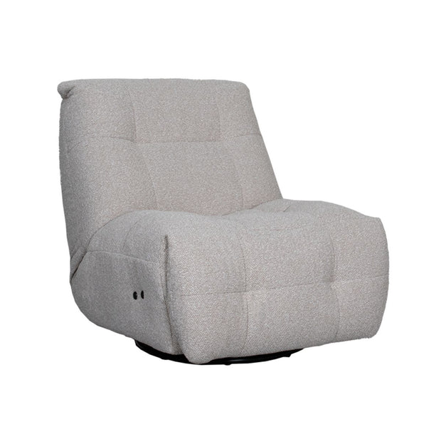 LABEL51 Fauteuils Relax and Recharge - Naturel - Boucle - Met Accu