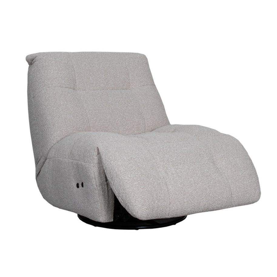 LABEL51 Fauteuils Relax and Recharge - Naturel - Boucle - Met Accu