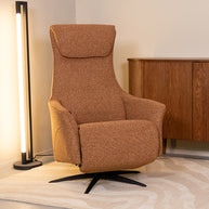 LABEL51 Fauteuils Lund - Coral - Boucle - 2-Motorig - Met Massagefunctie