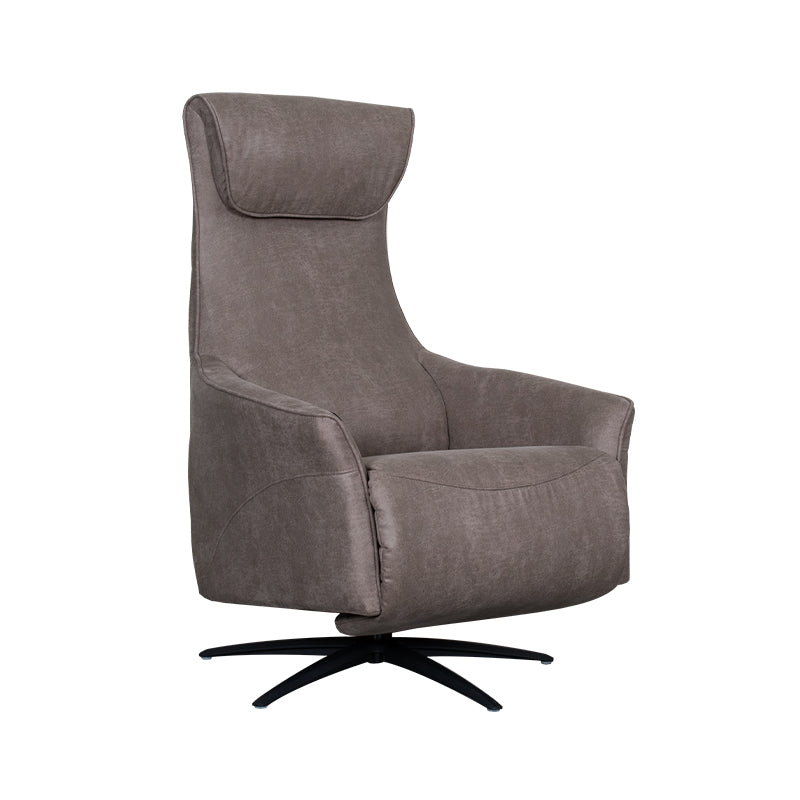 LABEL51 Fauteuils Lund - Taupe - Kunstleder - 2-Motorig - Met Massagefunctie