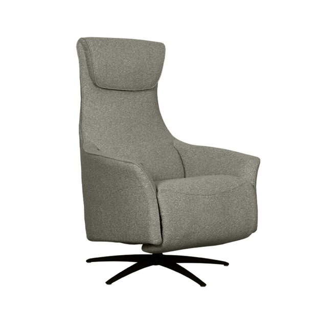 LABEL51 Fauteuils Lund - Mushroom - Boucle - 2-Motorig - Met Massagefunctie