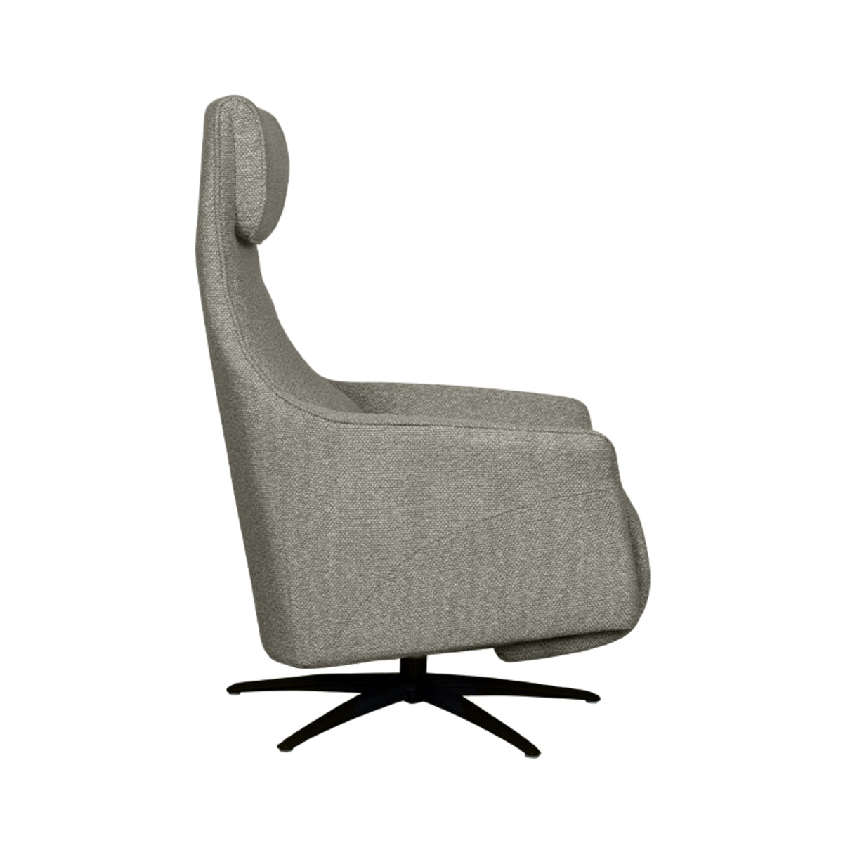 LABEL51 Fauteuils Lund - Mushroom - Boucle - 2-Motorig - Met Massagefunctie