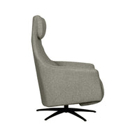 LABEL51 Fauteuils Lund - Mushroom - Boucle - 2-Motorig - Met Massagefunctie