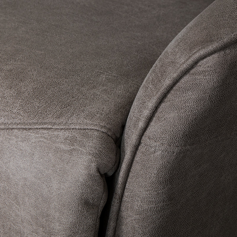 LABEL51 Fauteuils Lund - Antraciet - Kunstleder - 2-Motorig - Met Massagefunctie