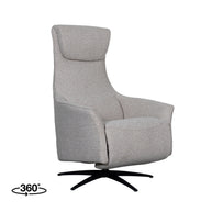 LABEL51 Fauteuils Lund - Naturel - Boucle - 2-Motorig - Met Massagefunctie