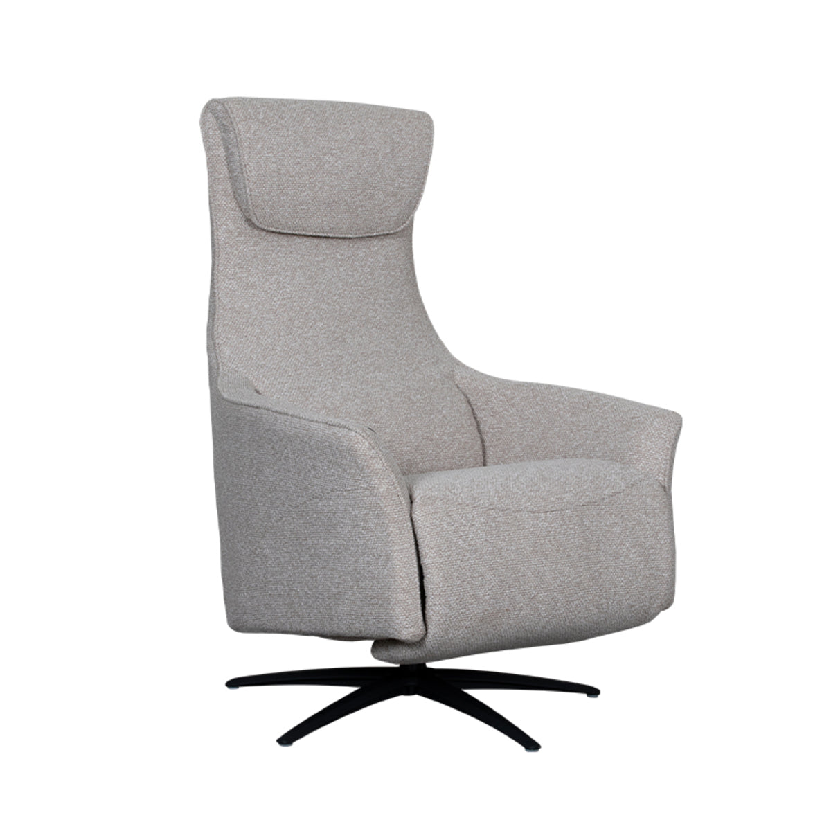 LABEL51 Fauteuils Lund - Naturel - Boucle - 2-Motorig - Met Massagefunctie