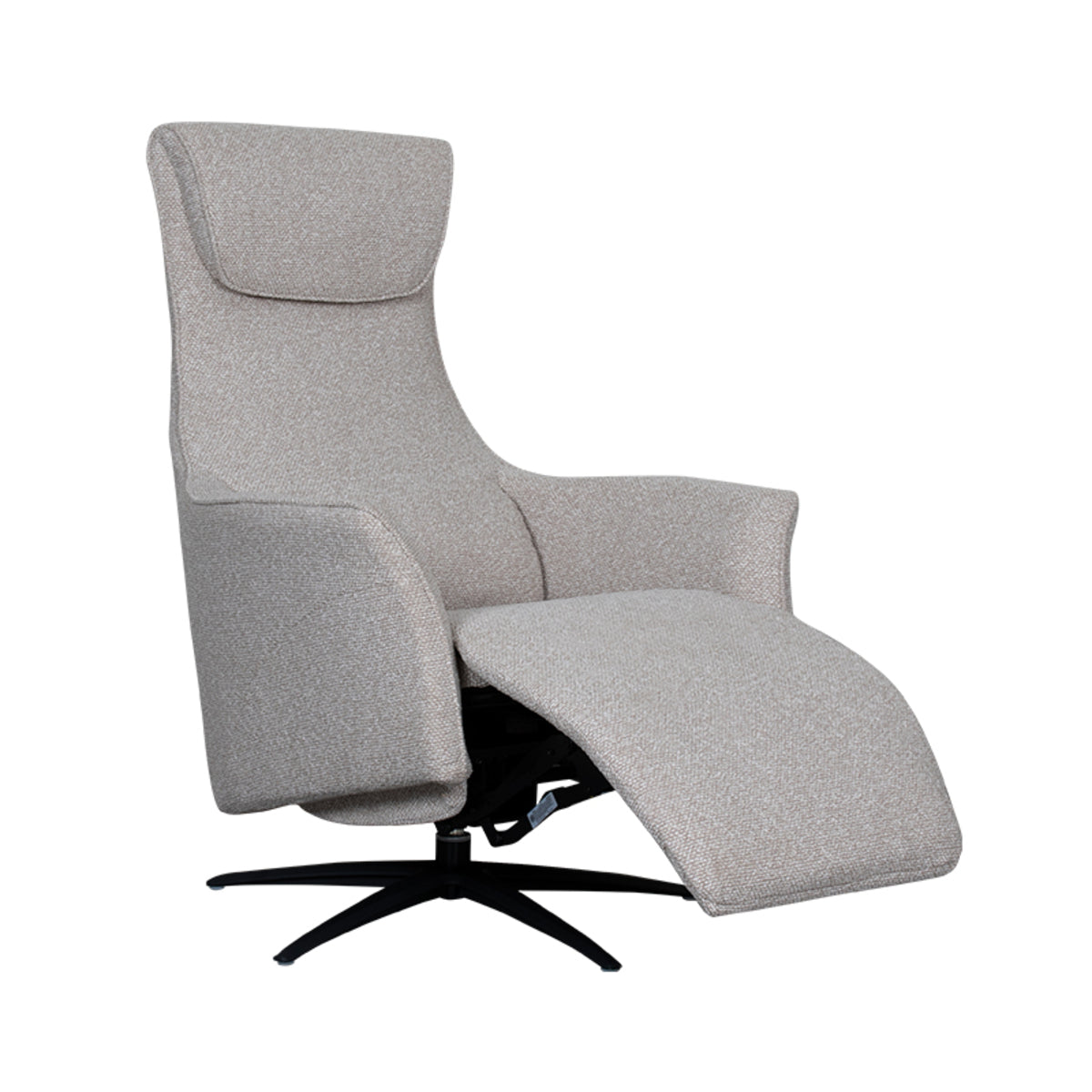 LABEL51 Fauteuils Lund - Naturel - Boucle - 2-Motorig - Met Massagefunctie