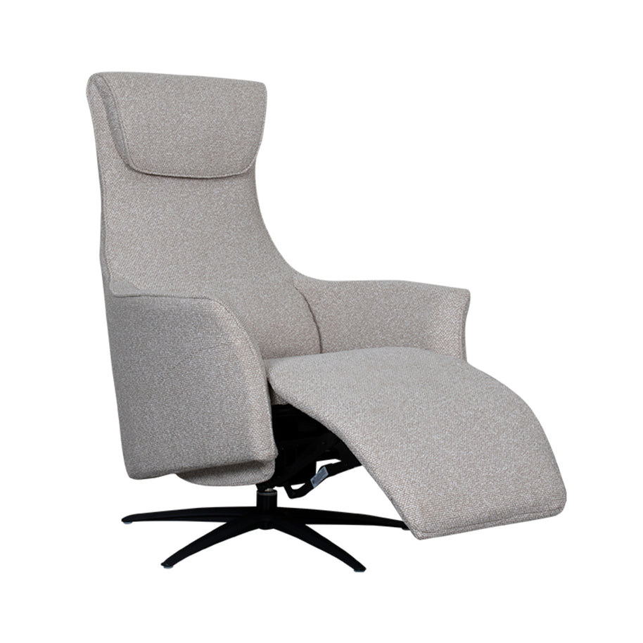 LABEL51 Fauteuils Lund - Naturel - Boucle - 2-Motorig - Met Massagefunctie