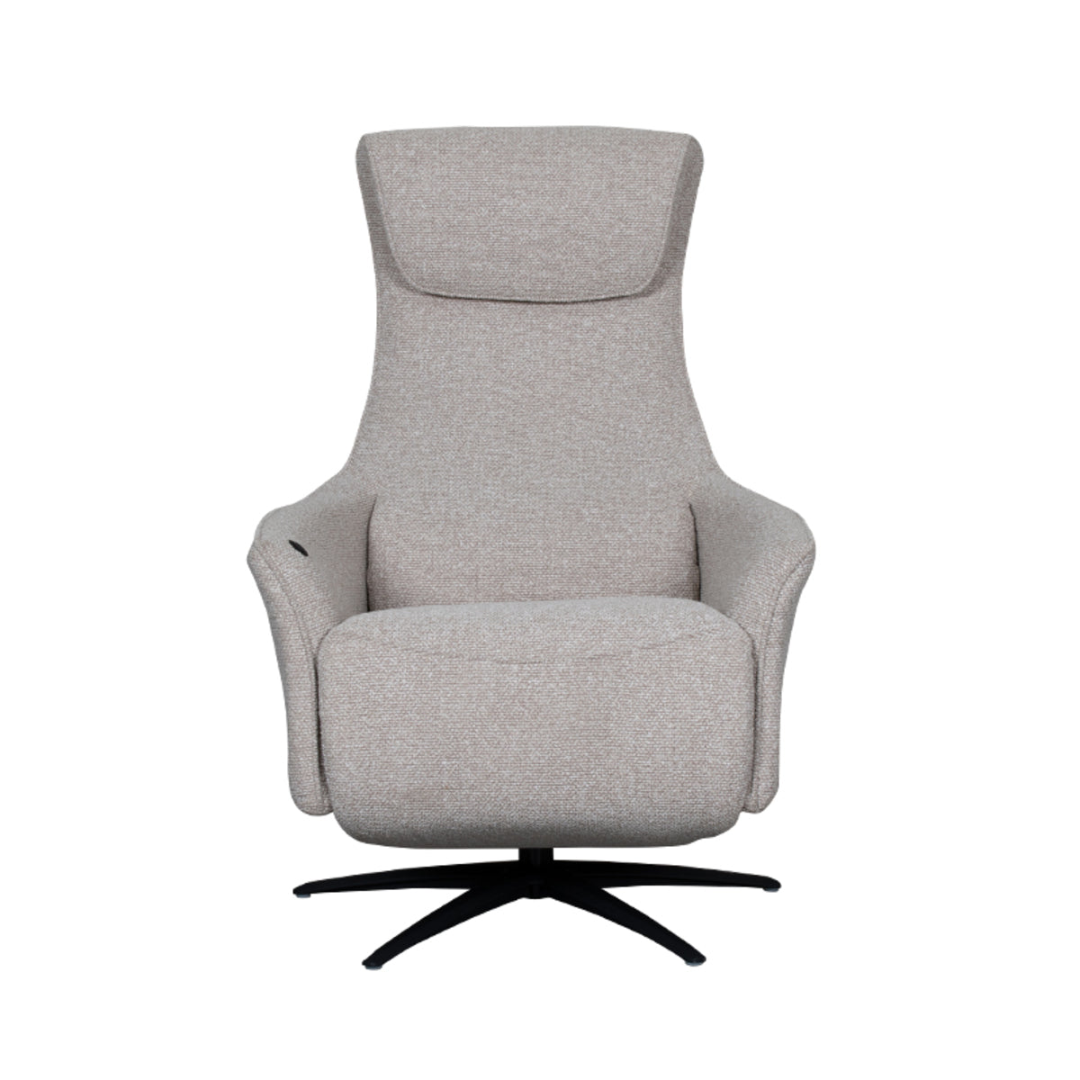 LABEL51 Fauteuils Lund - Naturel - Boucle - 2-Motorig - Met Massagefunctie