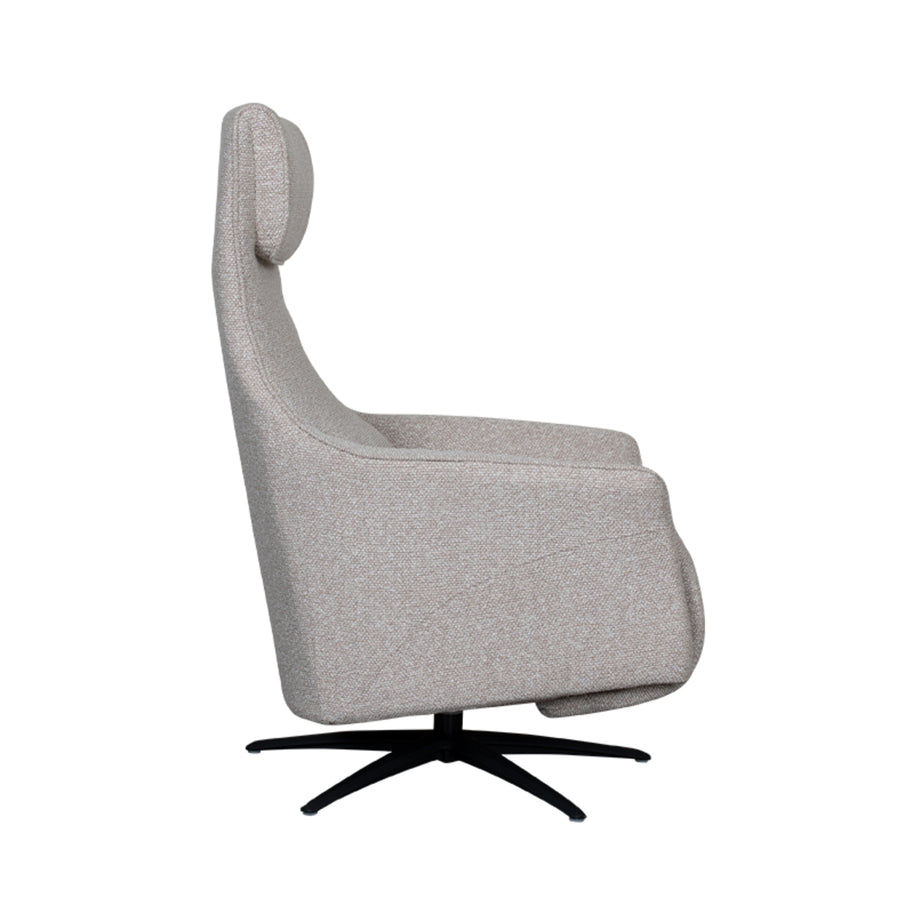 LABEL51 Fauteuils Lund - Naturel - Boucle - 2-Motorig - Met Massagefunctie