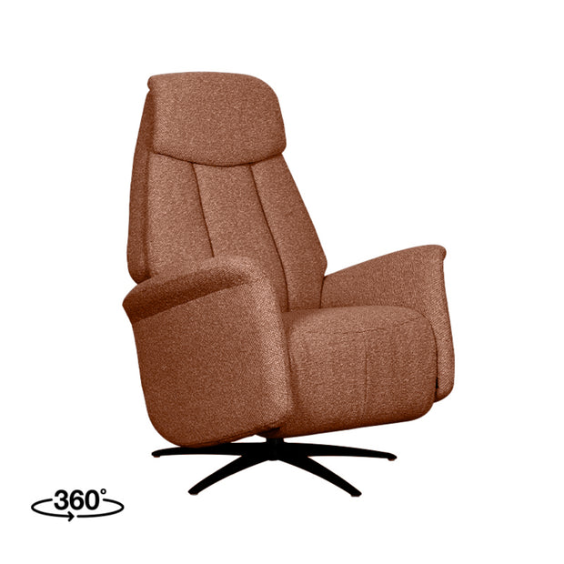 LABEL51 Fauteuils Oslo - Coral - Boucle - 1-Motorig