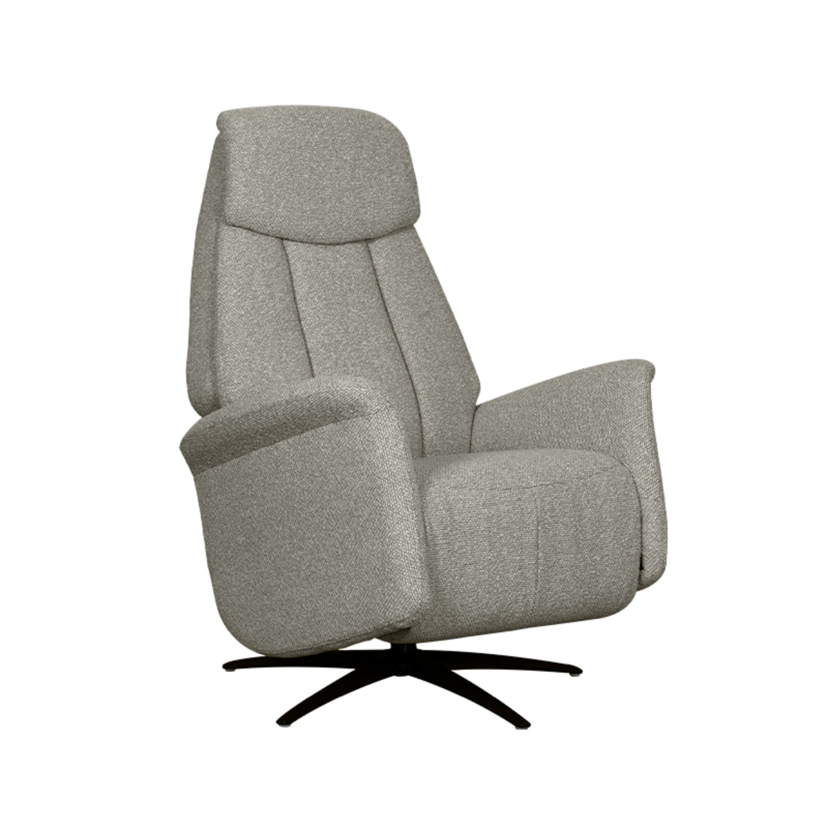 LABEL51 Fauteuils Oslo - Mushroom - Boucle - 1-Motorig