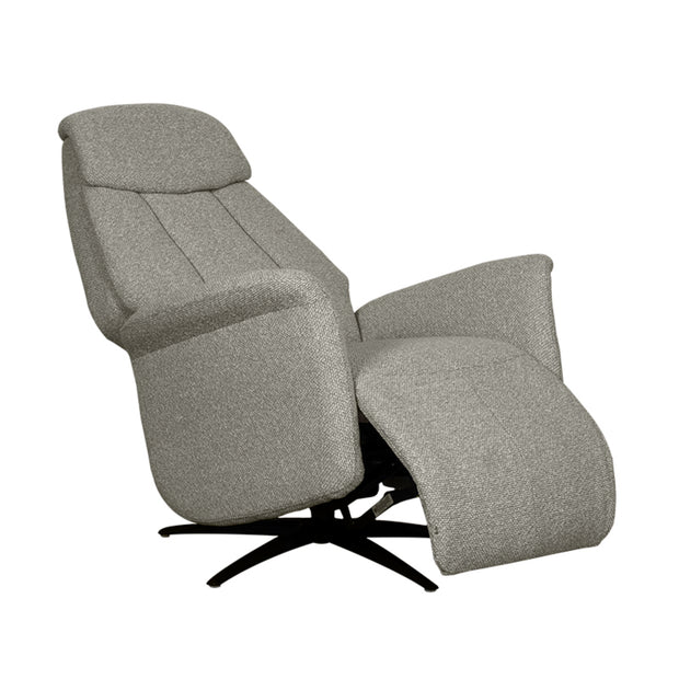 LABEL51 Fauteuils Oslo - Mushroom - Boucle - 1-Motorig