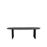 LABEL51 Eetkamertafels Cooper - Zwart - Mangohout - 210 cm
