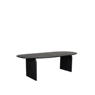 LABEL51 Eetkamertafels Cooper - Zwart - Mangohout - 210 cm